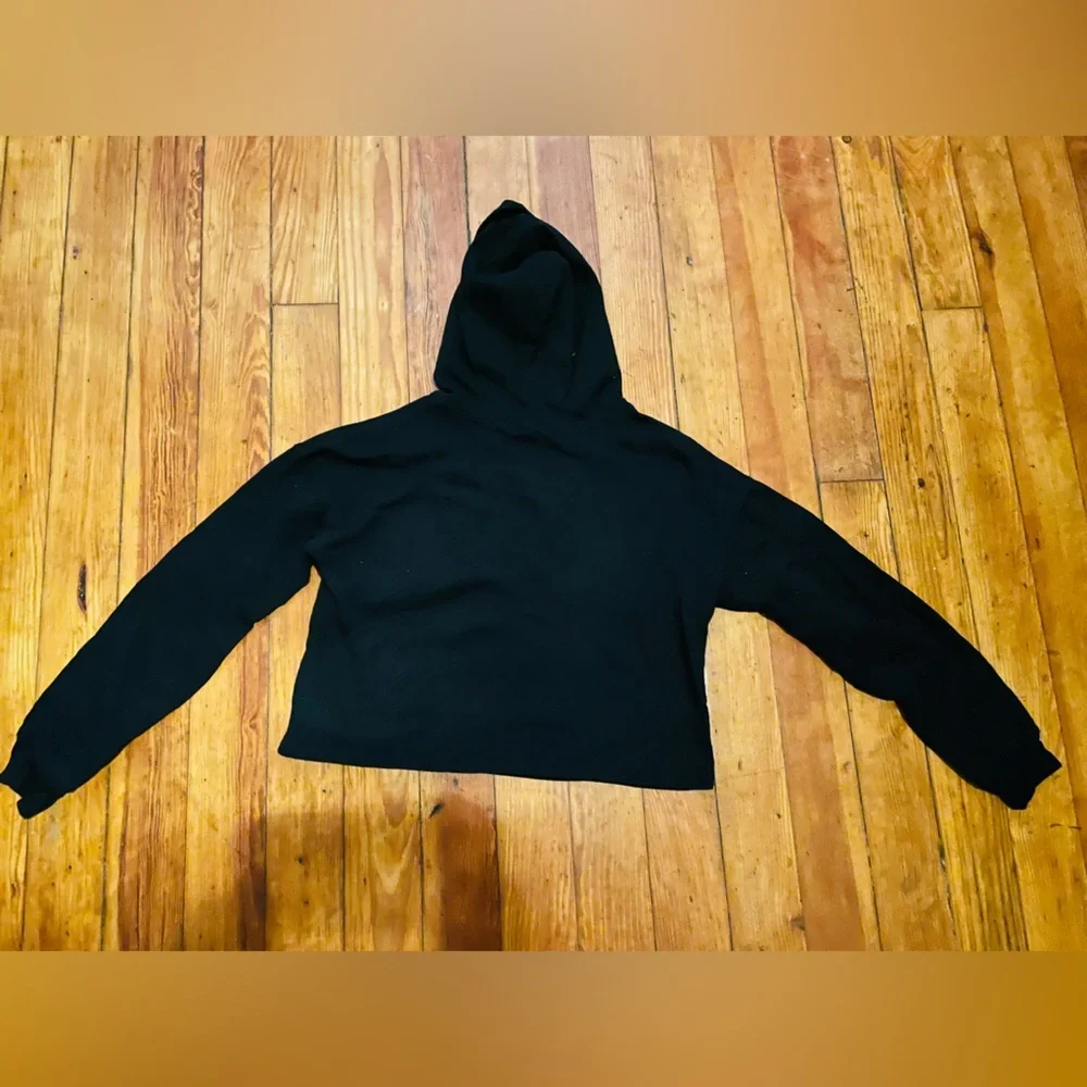 Women’s Star Wars Baby Yoda Crop Hoodie Size M - Picture 2 of 4